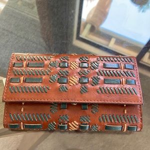 Patricia Nash leather wallet